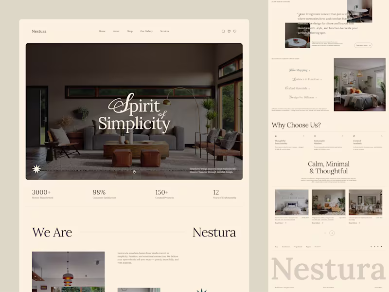 Cover image for Nestura: Home Decor with Soul