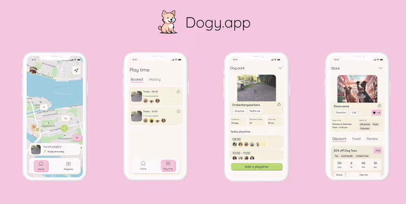 Cover image for Dogy app