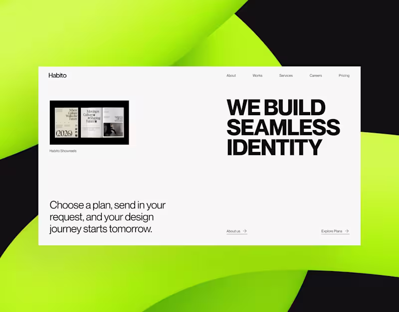 Cover image for Habito Studio Website
