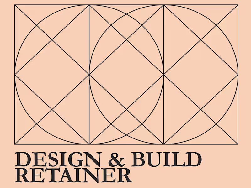 Cover image for Design & Build Retainer