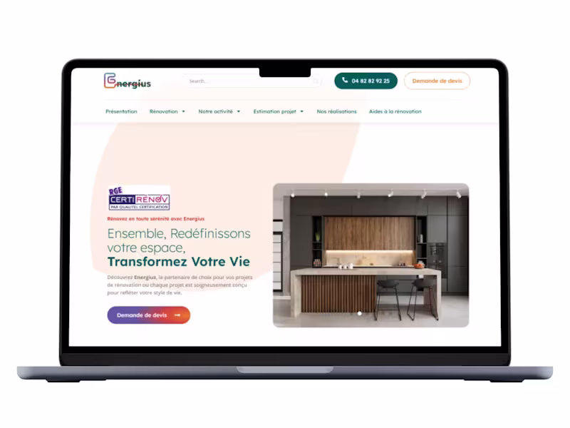 Cover image for Energius – Clean Energy Solutions Website