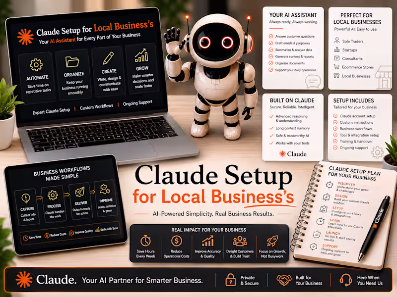 Cover image for Built on Claude Set Up Once · Works Around the Clock