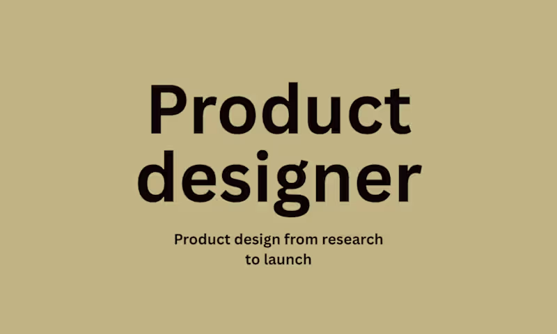 Cover image for Product Designer