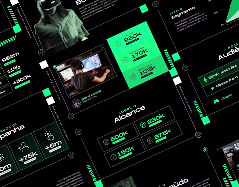 Cover image for Template Para Mídia Kit Gamer e Influenciadores