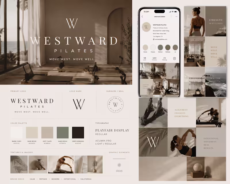 Cover image for Westward Pilates was created as
