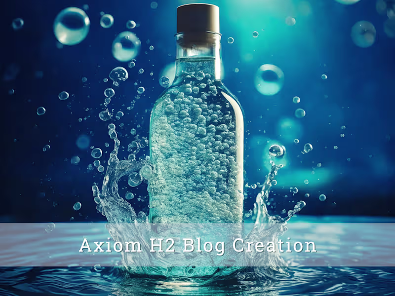 Cover image for Engaging Blog Content for a Hydrogen Therapy Wellness Brand