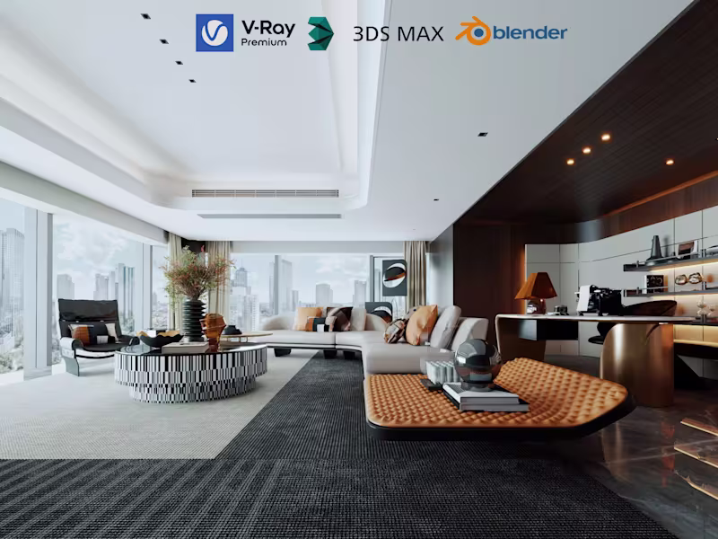 Cover image for Interior Rendering | Photorealistic Visualization