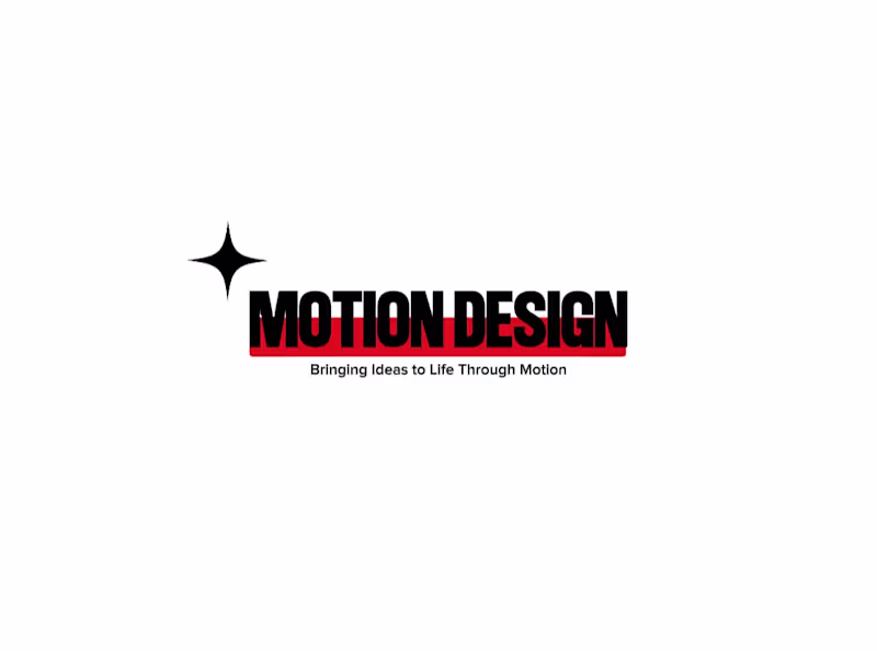 Cover image for Motion design | Video editing