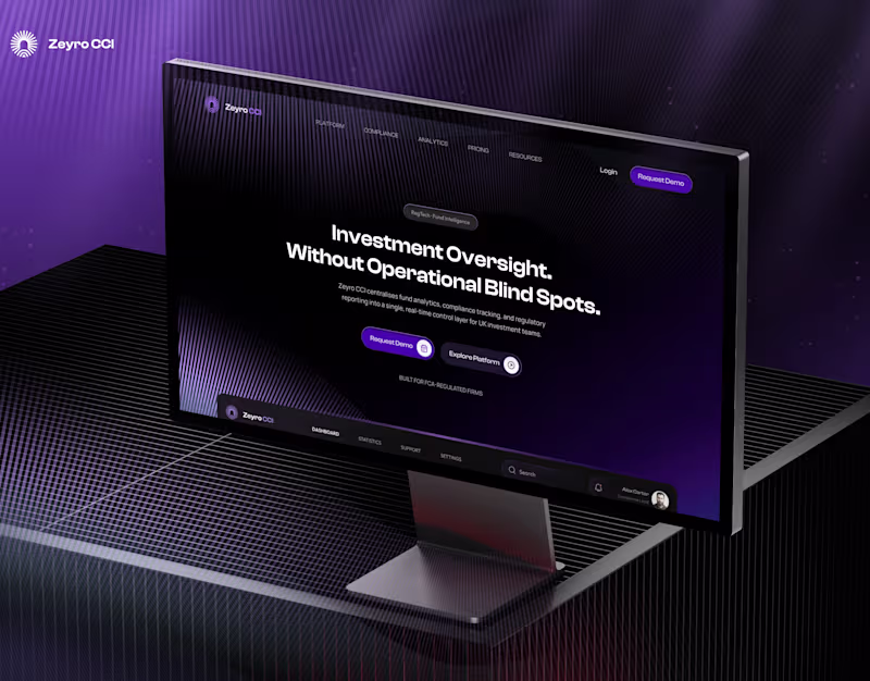 Cover image for RegTech Dashboard UI for Fintech SaaS