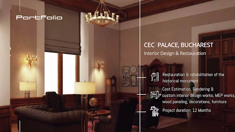Cover image for CEC Palace, Bucharest
Restoration and rehabilitation