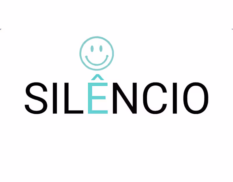 Cover image for Presenting Silence "Silêncio — Design Thinking" :: Behance