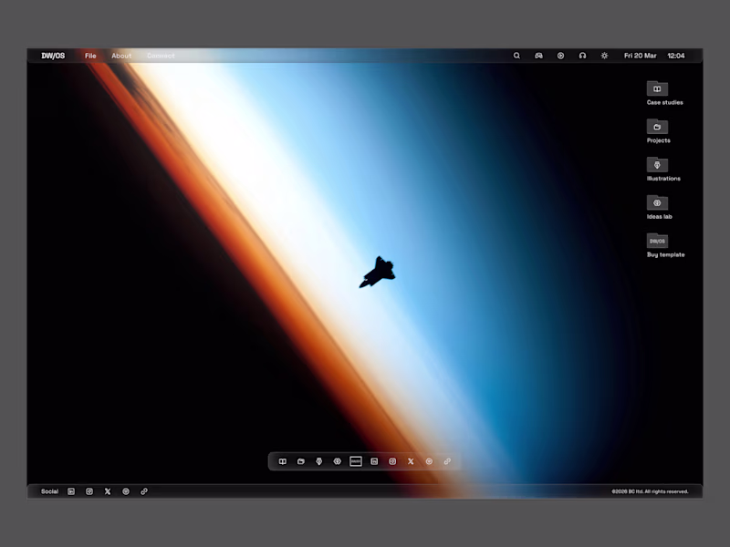 Cover image for DW/OS Framer template