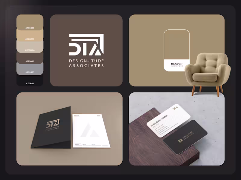 Cover image for Brand Identity Redesign for Design-itude Associates