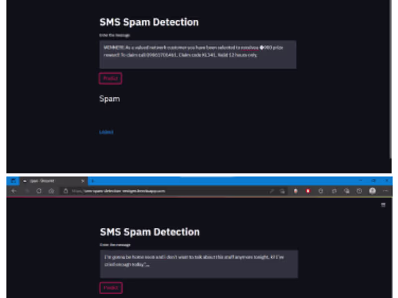 Cover image for Spam Detection