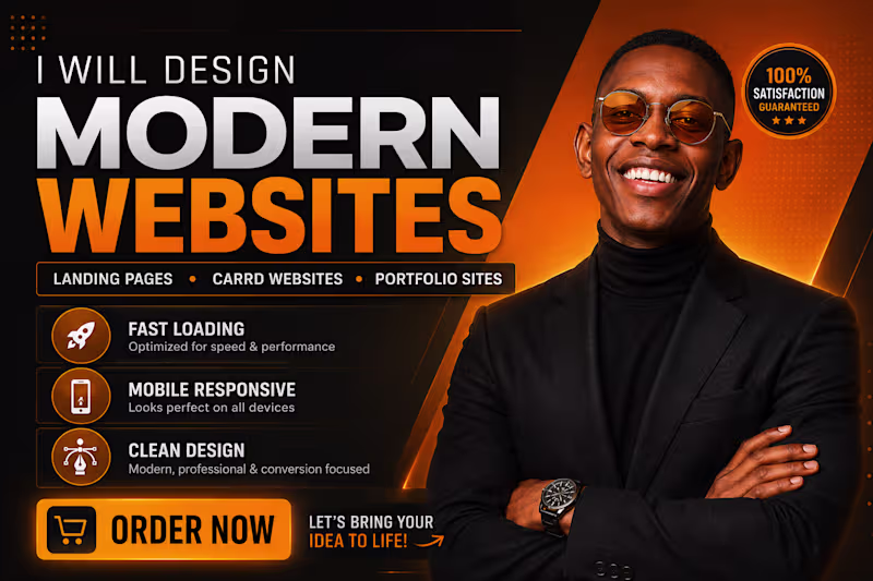 Cover image for Custom Website Design & Development 
