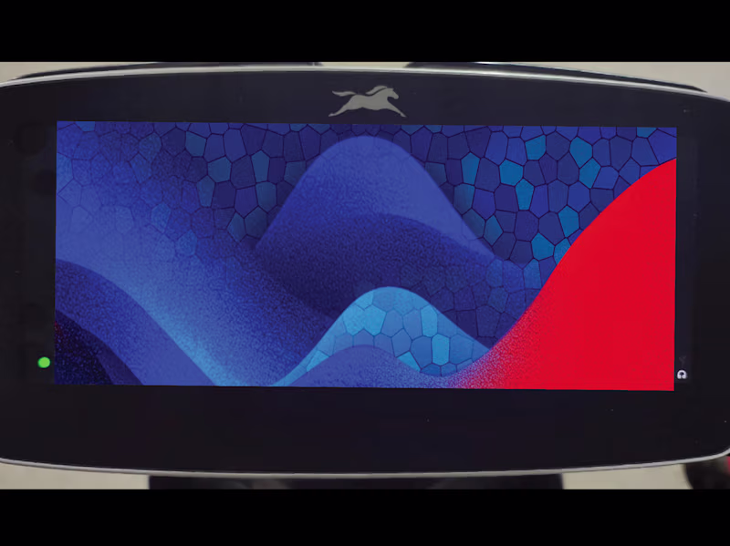Cover image for Digital LED Wallpaper for TVS Karnataka-Themed Bike