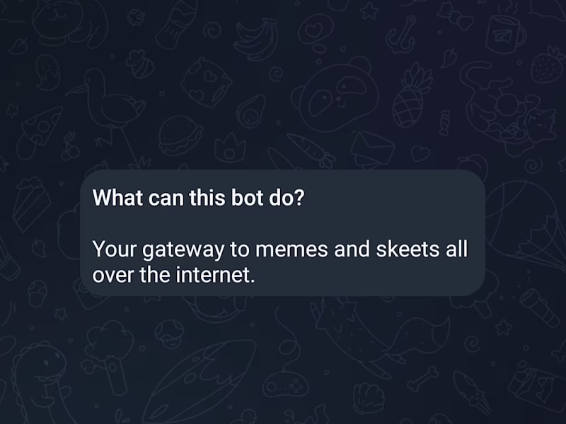 Cover image for Telegram Meme bot