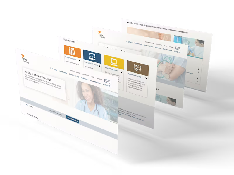 Cover image for Elite Learning UI/UX