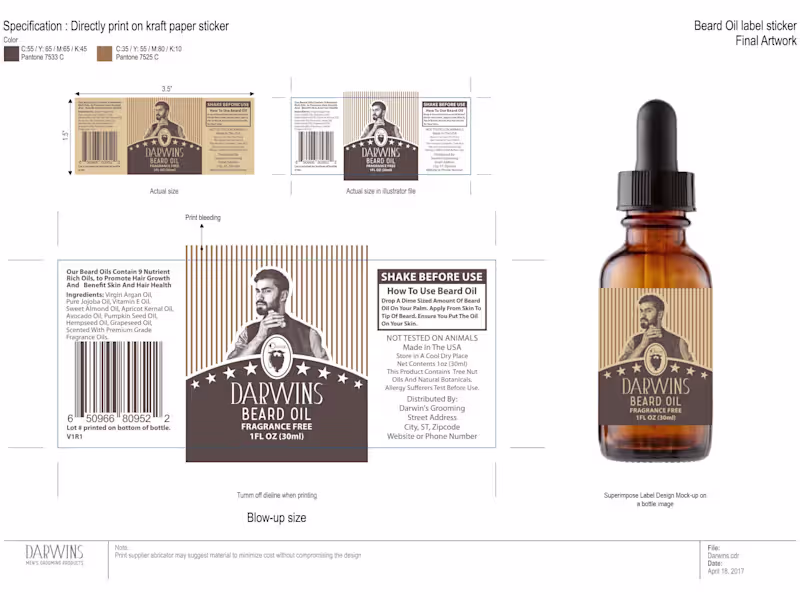 Cover image for Express Label Design