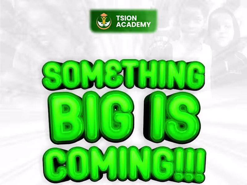 Cover image for Tsion Academy
