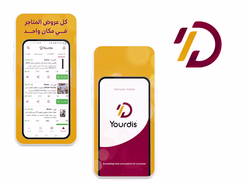 Cover image for YourDis Mobile App: New Saudi Maketplace for deals