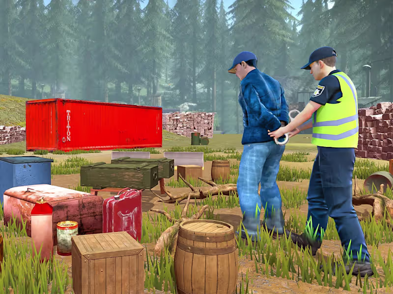 Cover image for Border Police Duty Contraband
