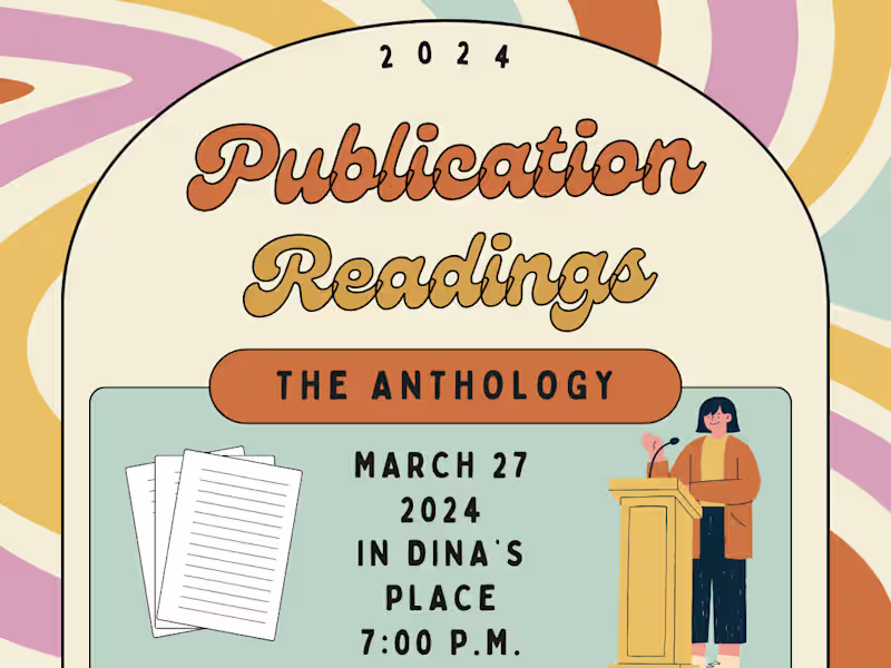 Cover image for Publication Reading Flyer