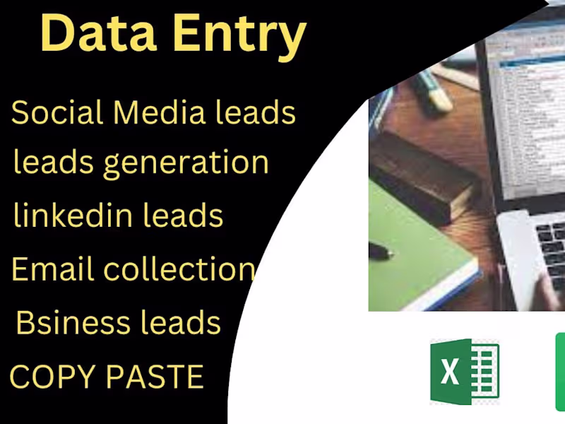Cover image for professional graphic designer , data entry and content writer