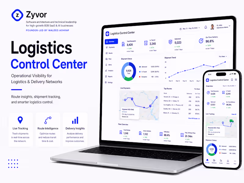 Cover image for Logistics Control Center