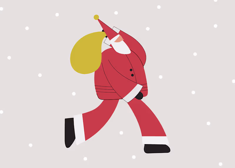 Cover image for Christmas GIF | Art Direction & Illustration