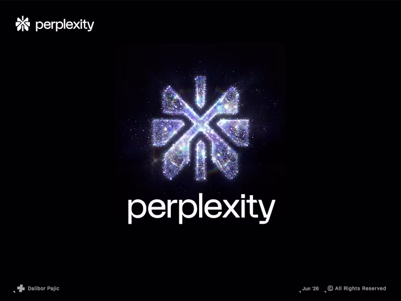 Cover image for Perplexity AI logo redesign concept

A