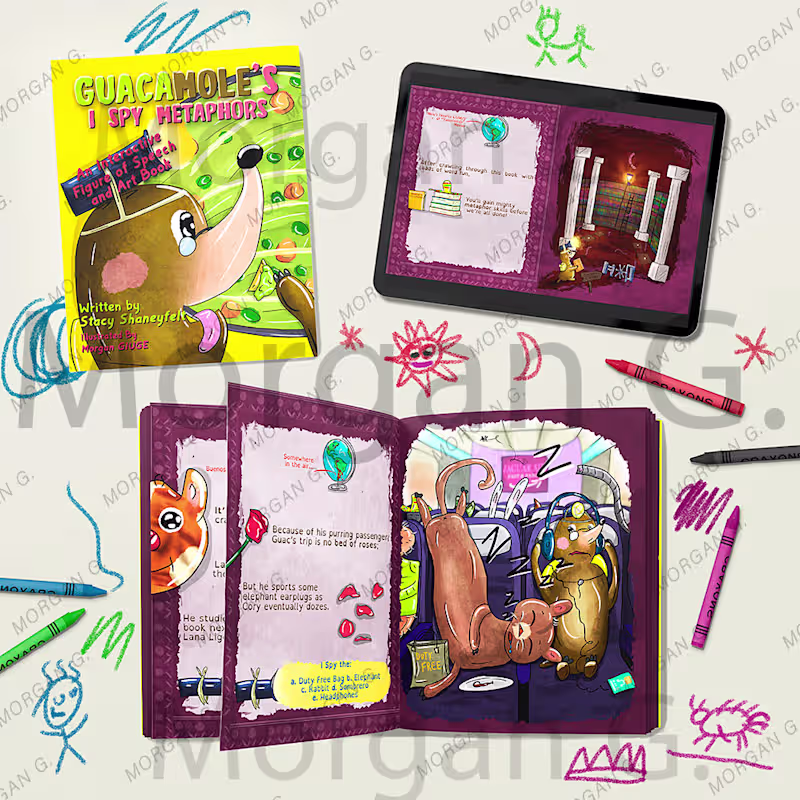 Cover image for Layout design for children's books !