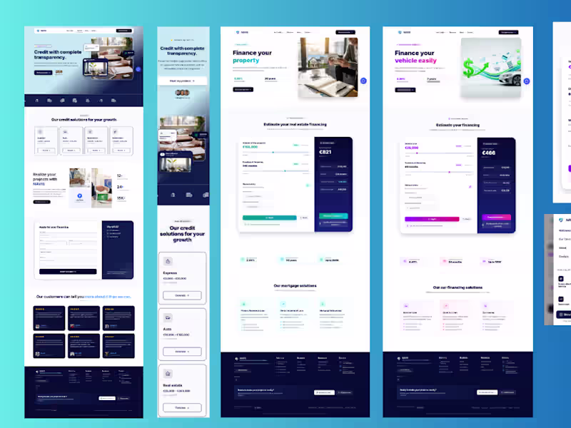 Cover image for Full-Stack Development of NavisLoan Financial Platform