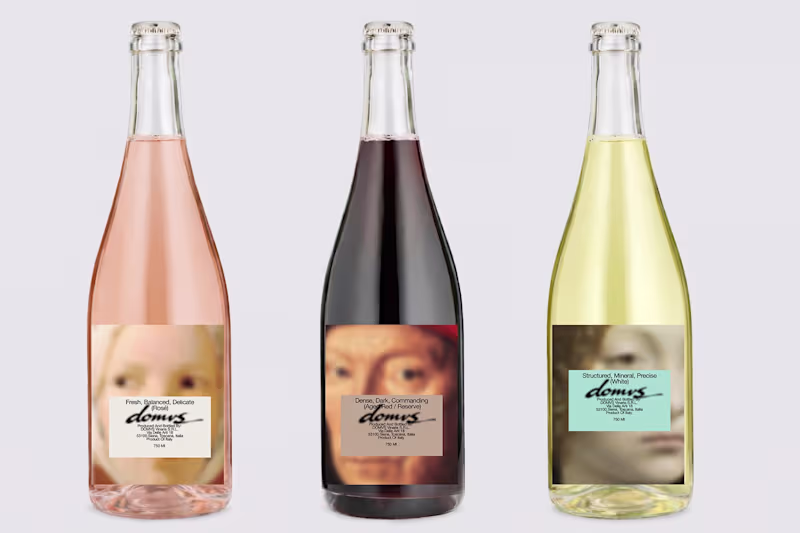 Cover image for recent wine label work