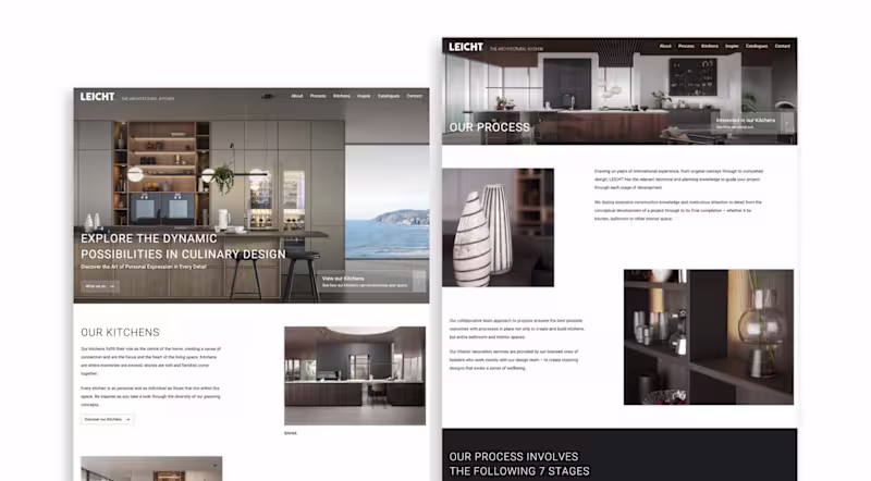 Cover image for Leicht Kitchens