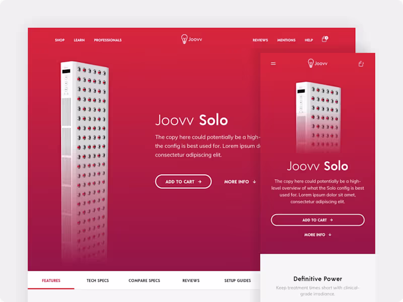 Cover image for Joovv