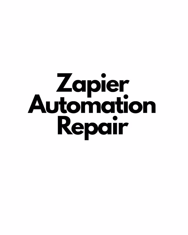 Cover image for Zapier Automation Repair