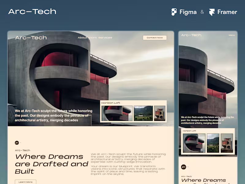 Cover image for Arc-Tech Custom Website Design and Development