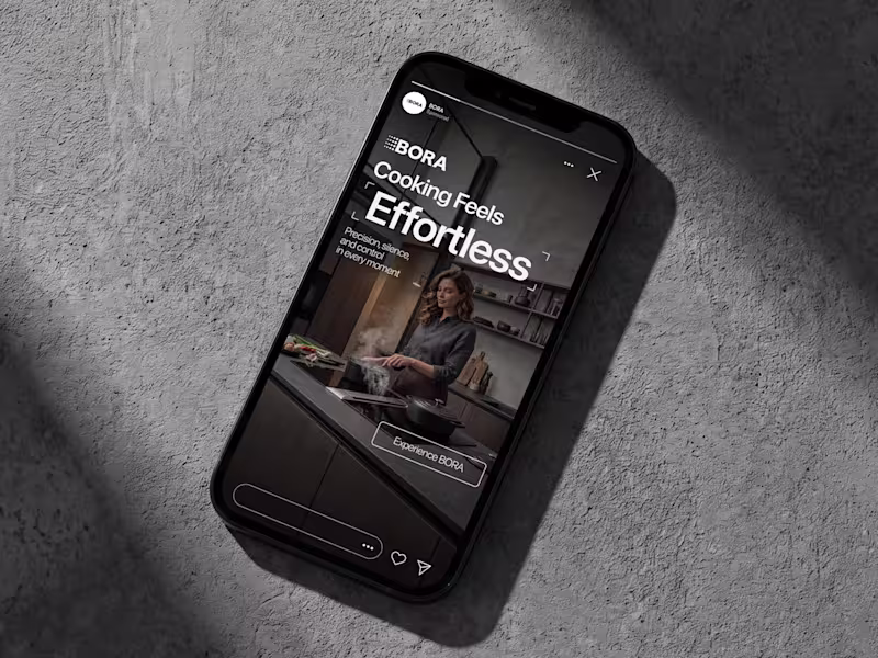 Cover image for BORA – Smart Kitchen Technology
My