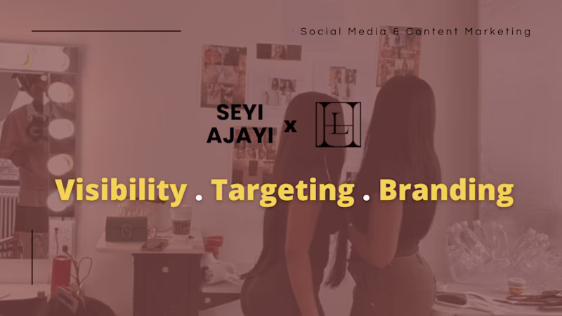 Cover image for Content Strategy for Hair  Brand