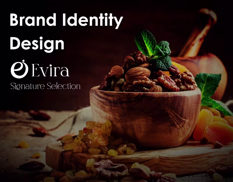 Cover image for Evira - Brand Identity & Package Design for Dry Fruits