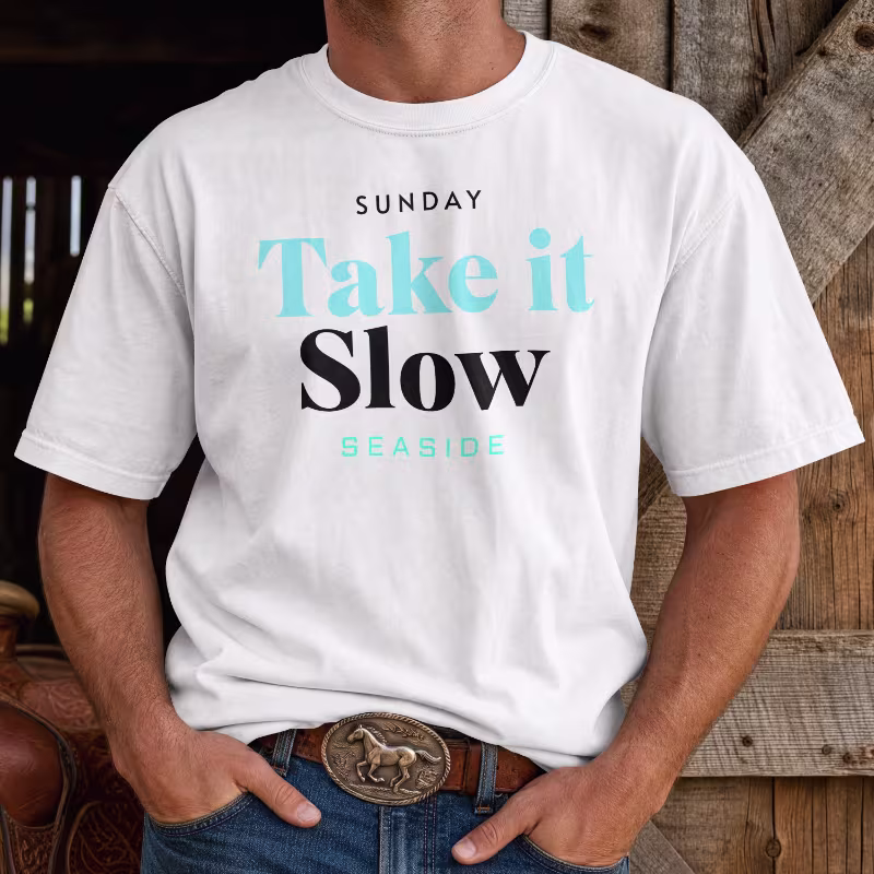 Cover image for Sunday Take It slow Mock-up