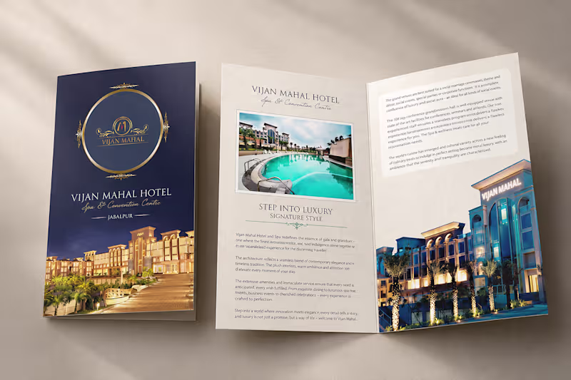 Cover image for Recently completed a brochure design