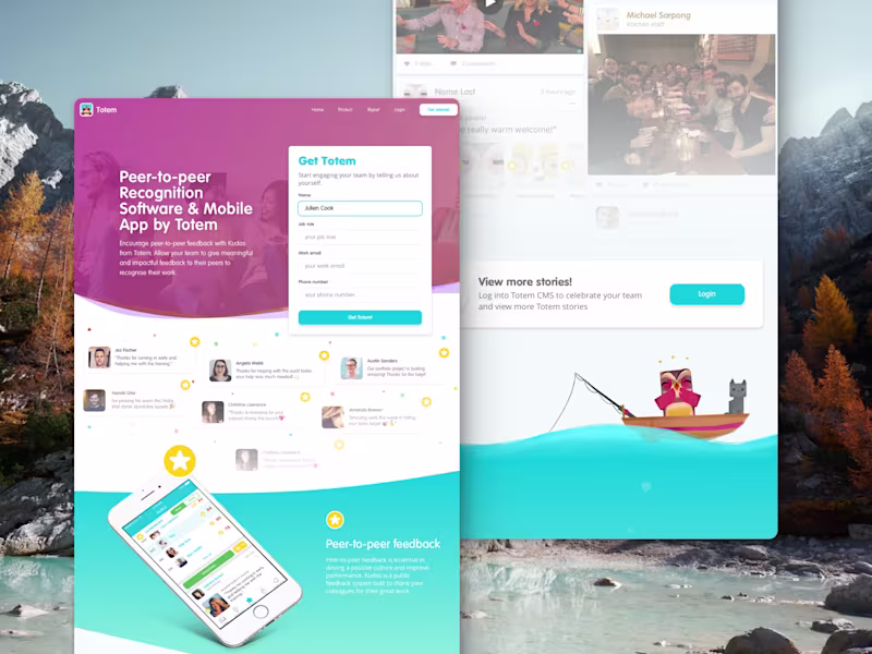 Cover image for Totem Mobile UI/UX