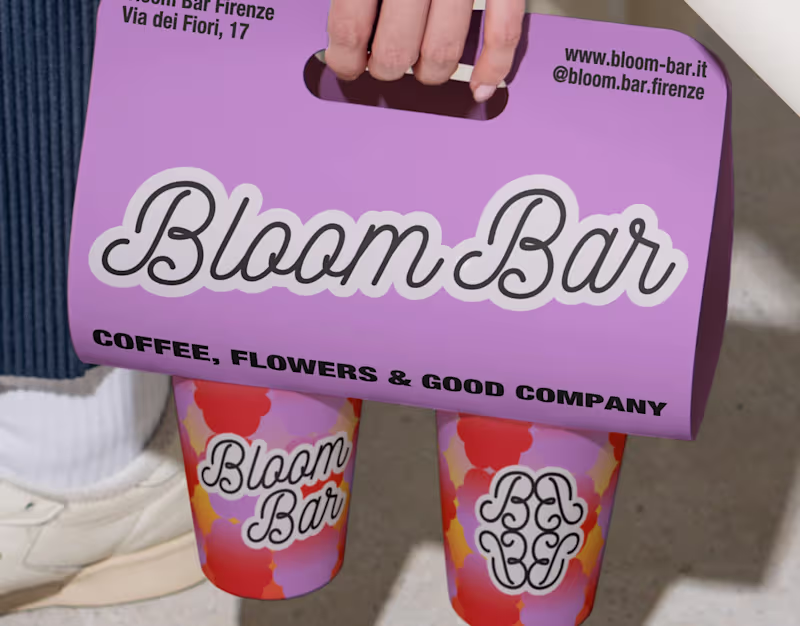 Cover image for Cafe & Florist Brand Identity