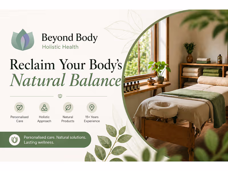 Cover image for Holistic Health Landing Page
