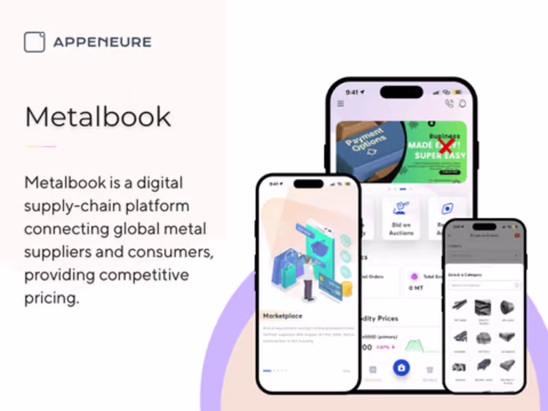 Cover image for Metalbook - Smart Digital Supply-Chain for Metals