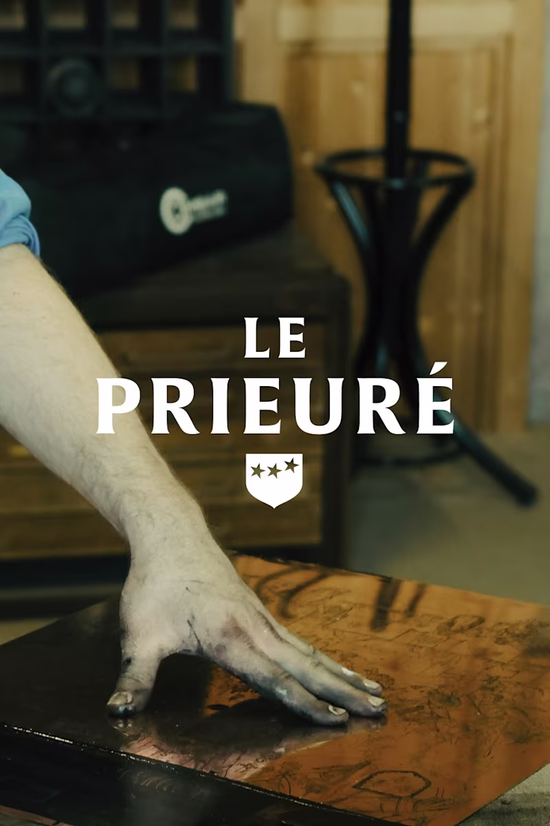 Cover image for I developed the identity and art direction for Prieuré 1137,...