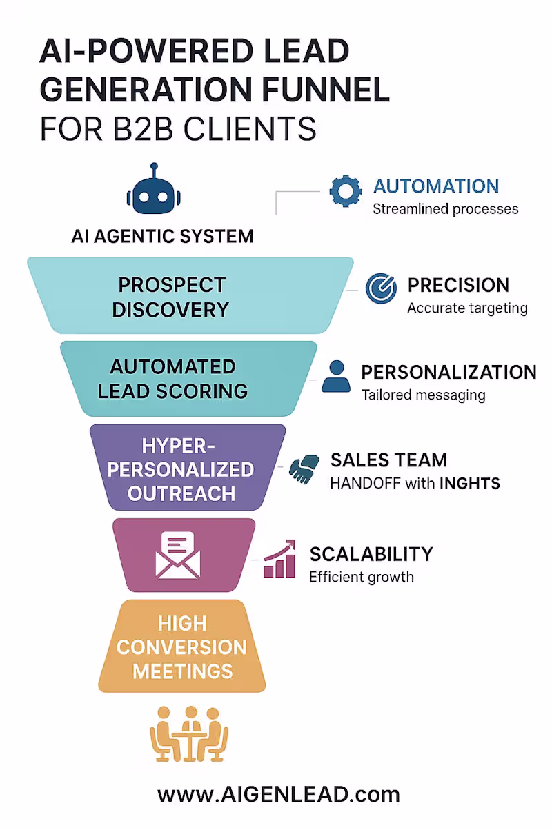 Cover image for AI AGENTS LEAD GENERATIONS FUNNEL 4X New Clients Meetings