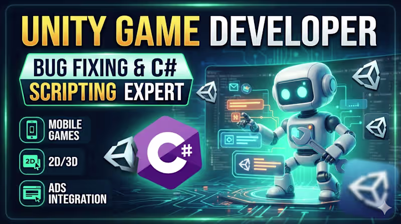 Cover image for Game developer and design game